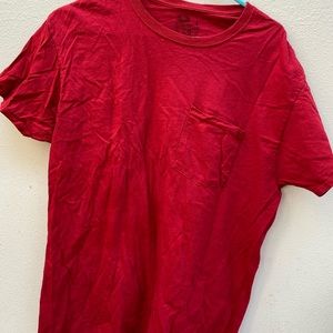 Fruit of the loom red shirt